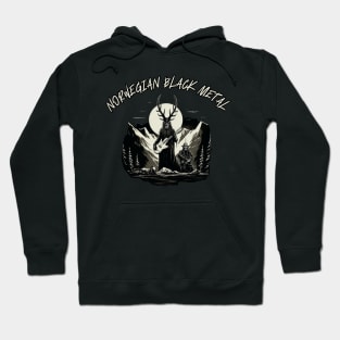 Norwegian black metal, dark music Hoodie